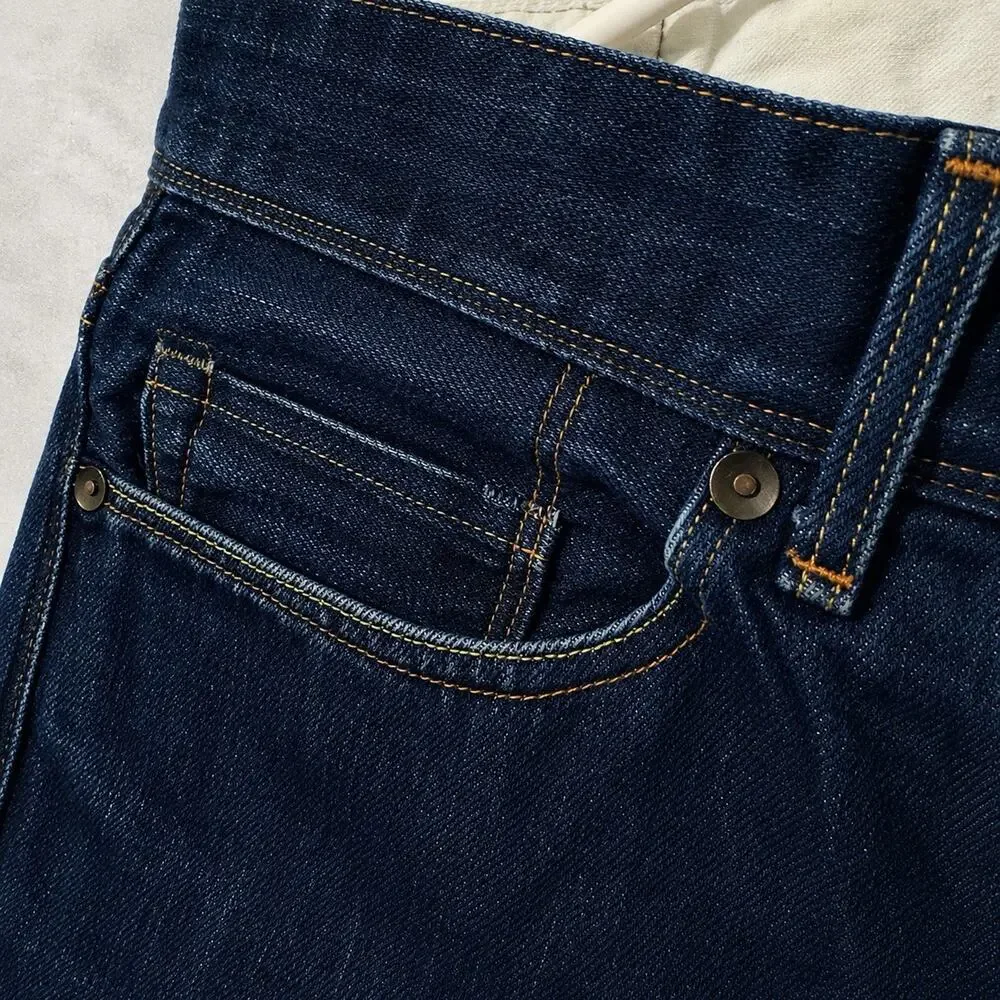Levi’s Made & Crafted Japanese Selvedge Denim Shorts Tapered Men’s W32 Dark Wash